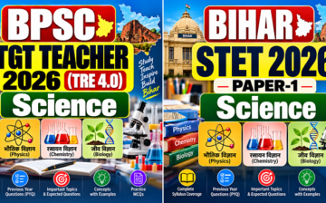 BPSC TRE 4.0 + Bihar STET 2026 (Paper-1, Science)